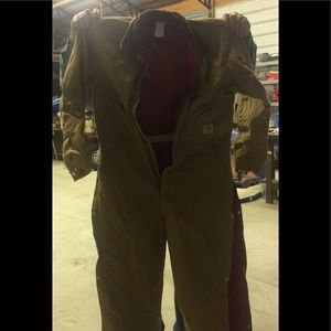 Insulated Carhartt coveralls - size 44 Tall